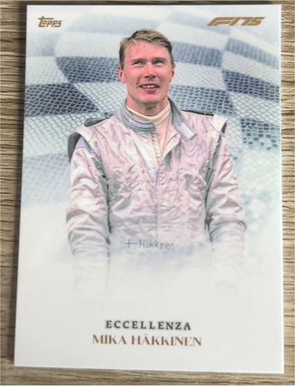 2025 Topps Eccellenza Mika Häkkinen — front