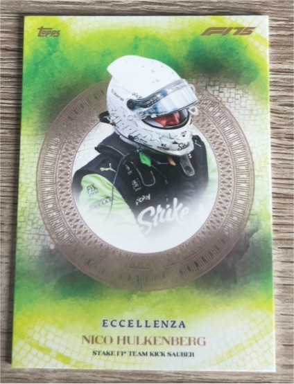 2025 Topps Eccellenza F1 Nico Hulkenberg — front