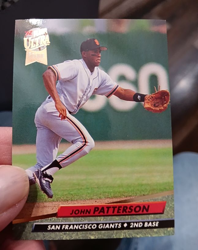 1992 Fleer Ultra #593 John Patterson — front
