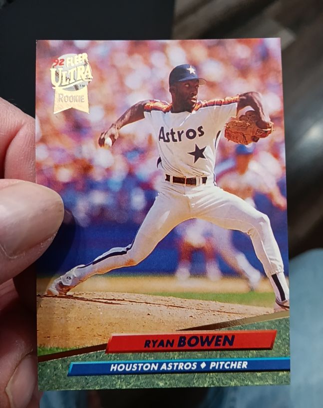 1992 Fleer Ultra #488 Ryan Bowen — front