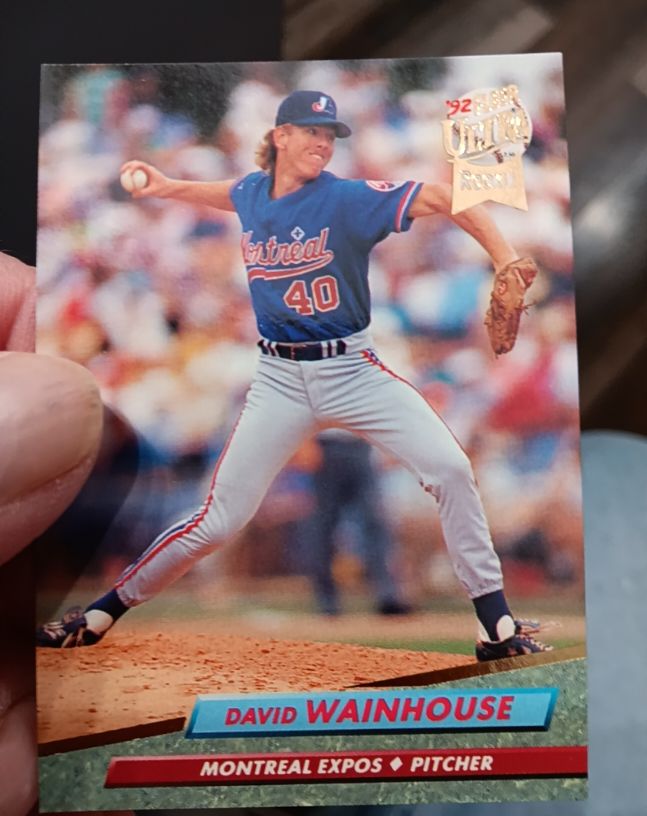 1992 Fleer Ultra #524 David Wainhouse — front