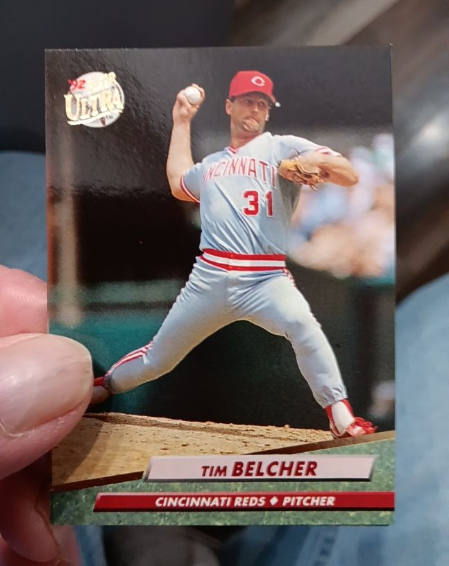1992 Fleer Ultra #479 Tim Belcher — front