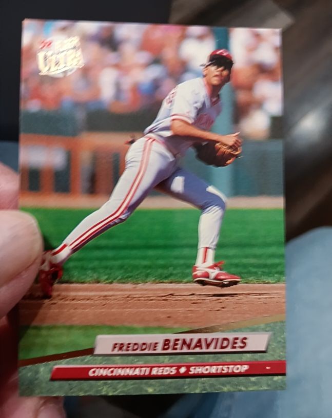 1992 Fleer Ultra #480 Freddie Benavides — front
