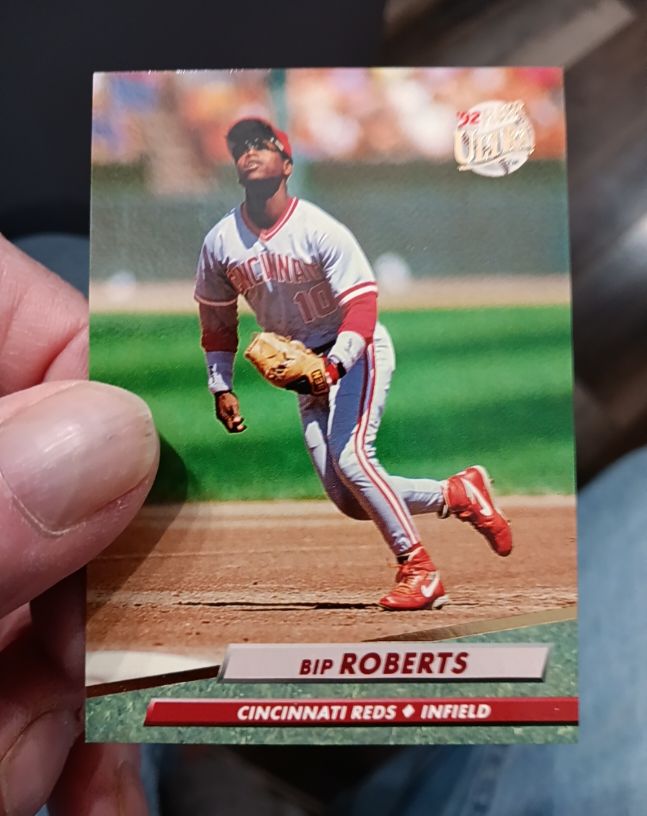 1992 Fleer Ultra #485 Bip Roberts — front