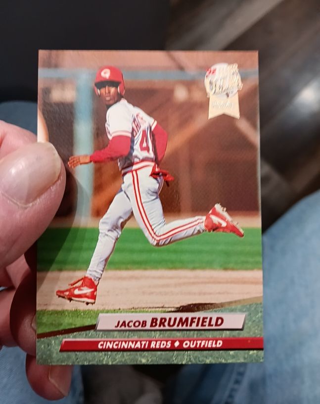1992 Fleer Ultra #481 Jacob Brumfield — front