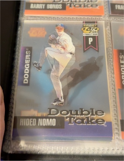 1996 Sportflix Double Take #5 Hideo Nomo — front
