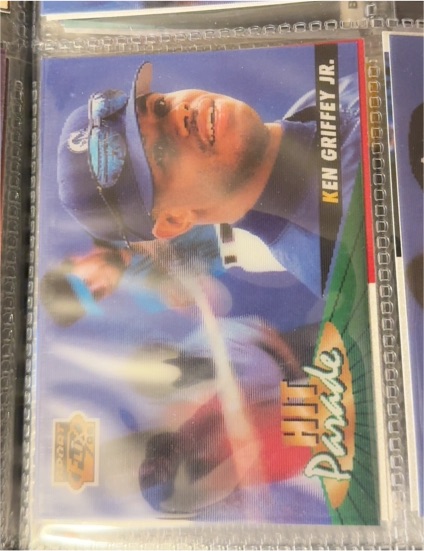 1996 Sportflix #1 Hit Parade Ken Griffey Jr. — front