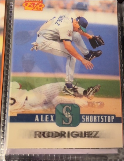 1996 Sportflix #20 Alex Rodriguez — front