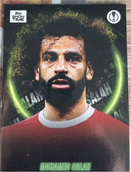 2023-24 Topps Showtime UEFA Club Competitions #NNO Mohamed Salah — front