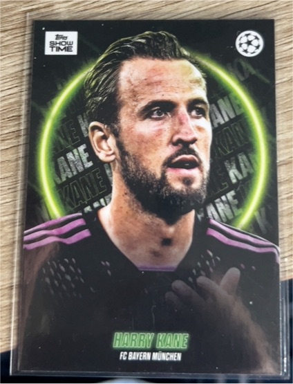 2023-24 Topps Showtime UEFA Club Competitions #NNO Harry Kane — front