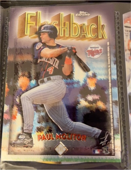 1998 Topps Chrome Flashback #FB3 Paul Molitor — front