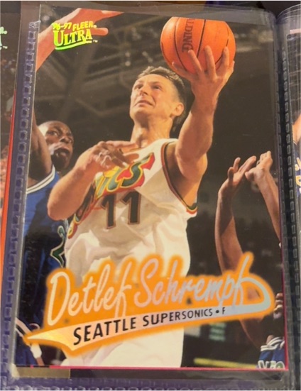 1996-97 Fleer Ultra #106 Detlef Schrempf — front