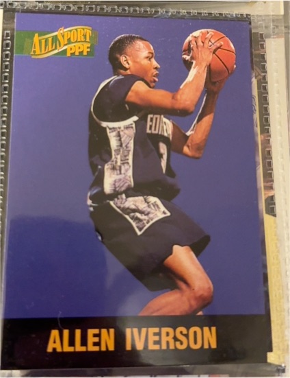 1996-97 Score Board All Sport PPF #80 Allen Iverson — front
