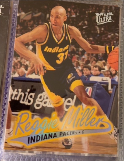 1996-97 Fleer Ultra #46 Reggie Miller — front