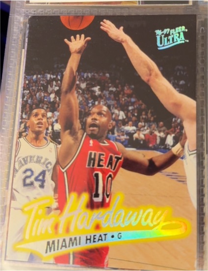 1996-97 Fleer Ultra #57 Tim Hardaway — front