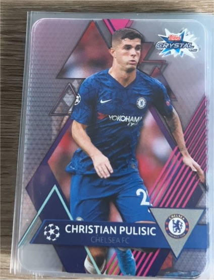2019-20 Topps Crystal UEFA Champions League #48 Christian Pulisic — front