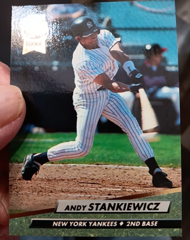 1992 Fleer Ultra #415 Andy Stankiewicz — front