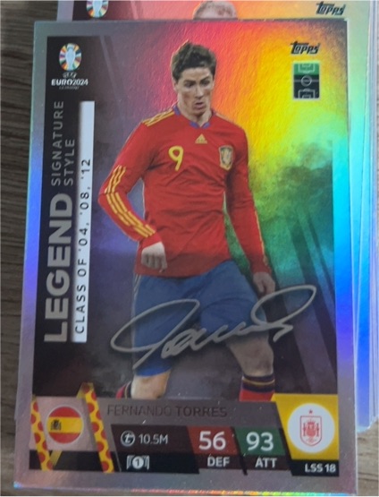 2024 Topps Match Attax Euro #LSS18 Fernando Torres — front
