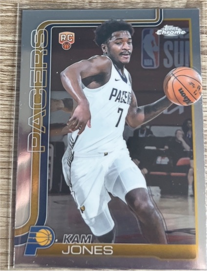 2025-26 Topps Chrome #289 Kam Jones — front