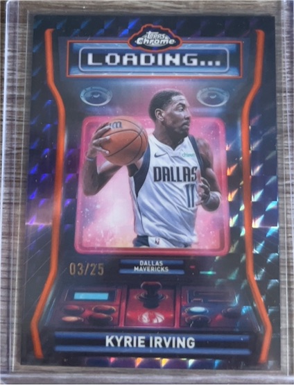 2025-26 Topps Chrome #LD-5 Kyrie Irving Loading — front
