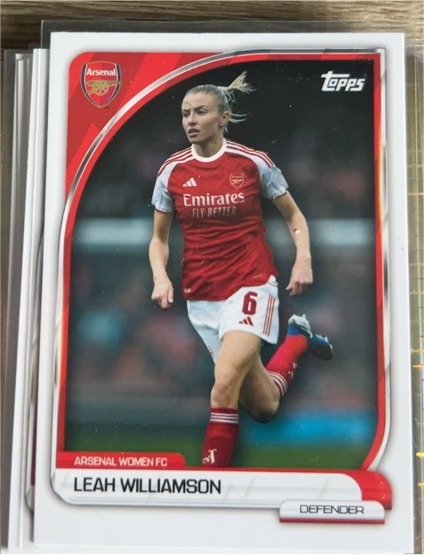 2023 Topps Arsenal Women FC #Leah Williamson — front