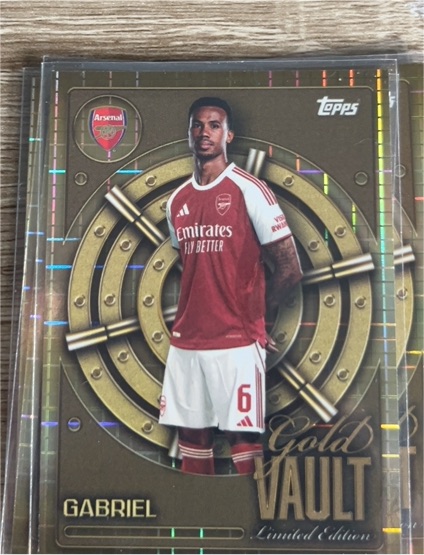 2025 Topps Premier League #6 Gabriel — front