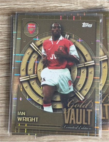 2025/26 Topps Manchester United Collectors Tin Gold Vault #GV-9 Ian Wright — front