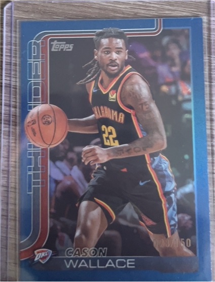2025-26 Topps #119 Cason Wallace — front