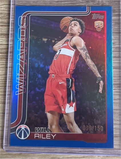 2025-26 Topps #221 Will Riley — front