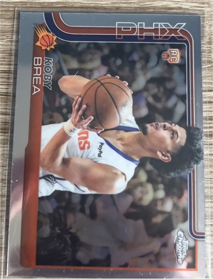 2025-26 Topps Chrome #292 Koby Brea — front