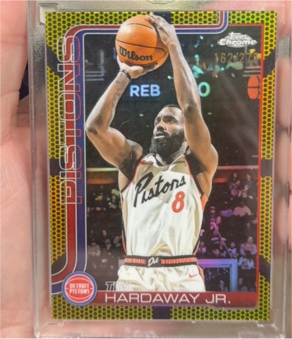 2025-26 Topps Chrome #7 Tim Hardaway Jr. — front