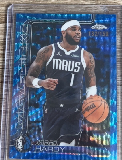 2025-26 Topps Chrome #60 Jaden Hardy — front