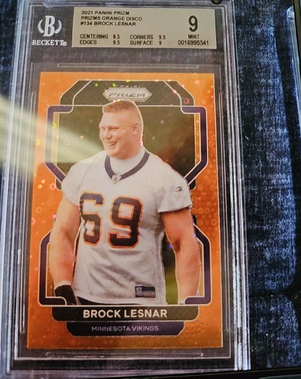 2021 Panini Prizm #134 Brock Lesnar — front