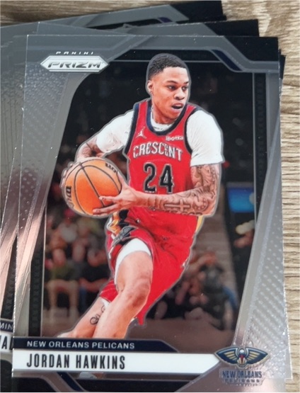 2024-25 Panini Prizm #48 Jordan Hawkins — front