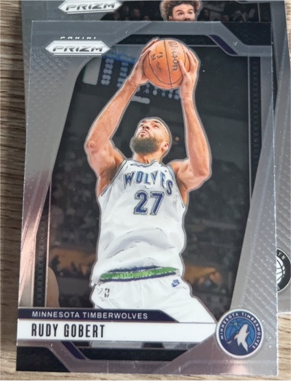 2024-25 Panini Prizm #159 Rudy Gobert — front
