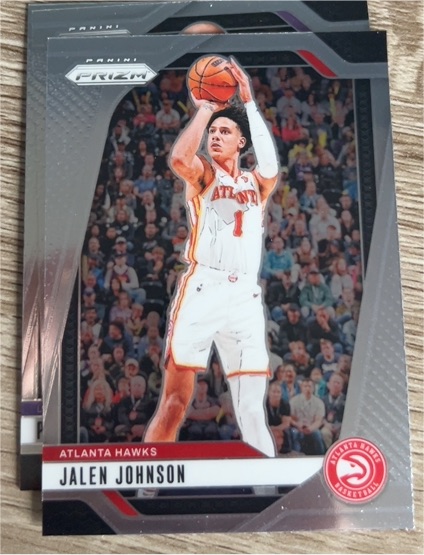 2024-25 Panini Prizm #120 Jalen Johnson — front