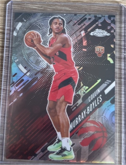 2025-26 Topps Chrome #GT-23 Collin Murray-Boyles Go Time — front