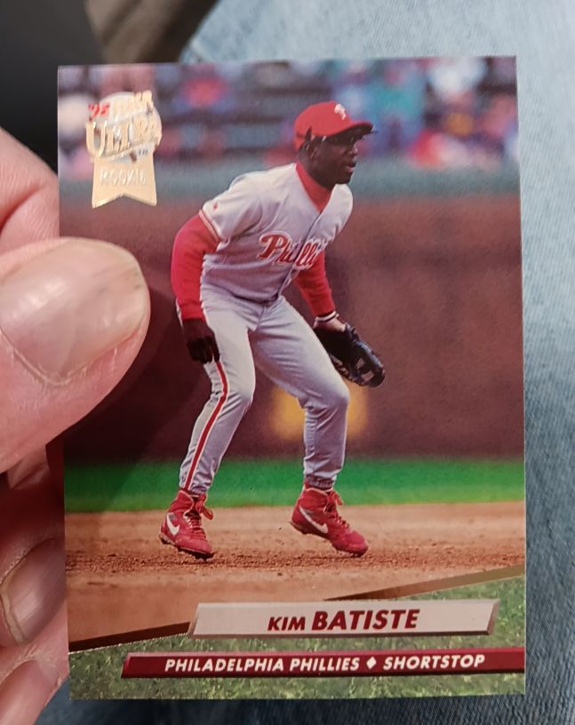 1992 Fleer Ultra #542 Kim Batiste — front