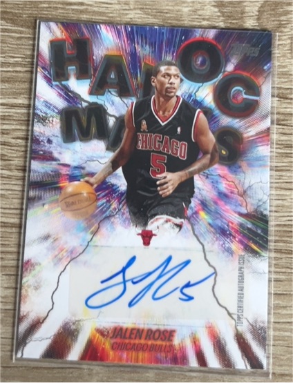2025-26 Topps Havoc Marks #HM-JR Jalen Rose — front