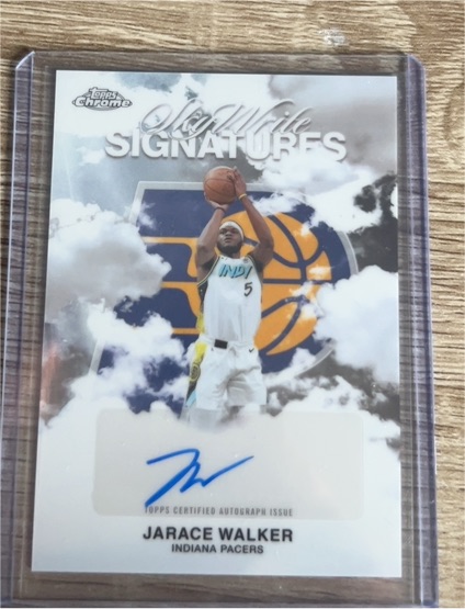 2025-26 Topps Chrome #SWS-JW Jarace Walker — front