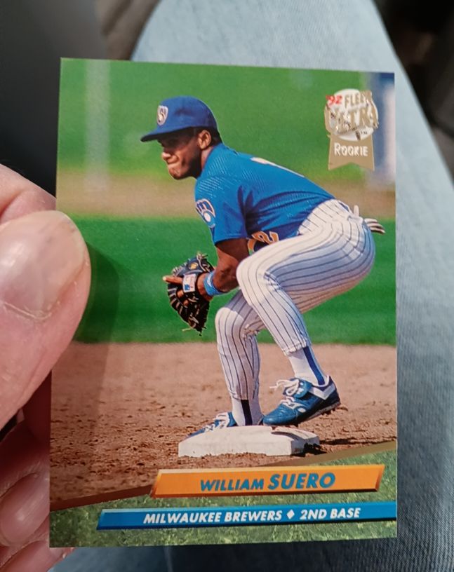 1992 Fleer Ultra #391 William Suero — front