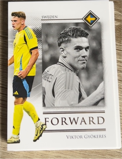 2025 Futera Unique #Forward Viktor Gyökeres — front