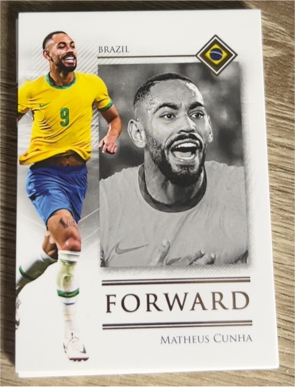 2025 Futera Unique #Forward Matheus Cunha — front