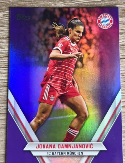 2022 Topps FC Bayern München #FCB-JD Jovana Damnjanović — front