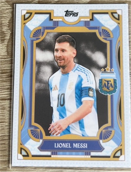 2024-25 Topps Argentina Team Set #36 Lionel Messi — front