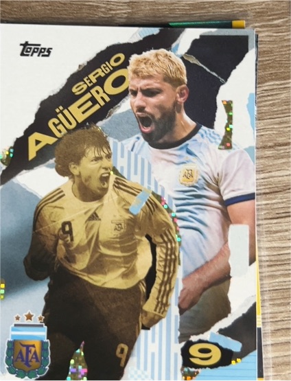 2024 Topps Team Set #44 Sergio Aguero — front