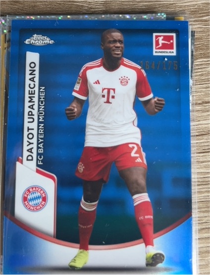2023-24 Topps Chrome Bundesliga #86 Dayot Upamecano — front