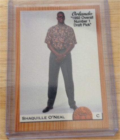 1993 Classic Draft Picks #19930 Shaquille O'Neal — front