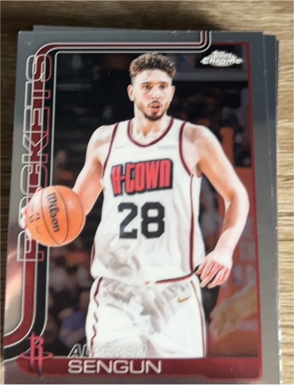 2025-26 Topps Chrome #98 Alperen Sengun — front