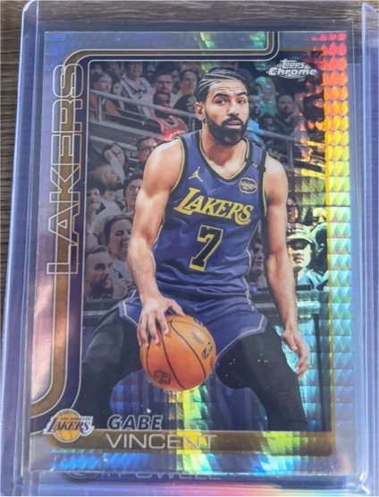 2025-26 Topps Chrome #119 Gabe Vincent — front